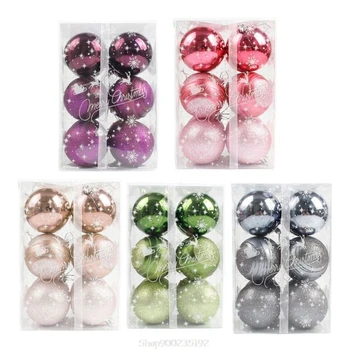 

12 Pcs Shining Christmas Ball Small Shatterproof Christmas Tree Hanging Decorate Aug 11 20 Dropship
