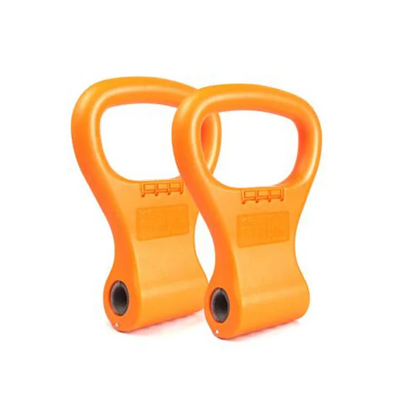 Pair of handles Регулируемый чайник bellbell колокольчик сцепление вес легко для упражнений Портативный Тренажерный Зал гантели преобразования kettlebell оборудование для фитнеса - Цвет: Pair of handles
