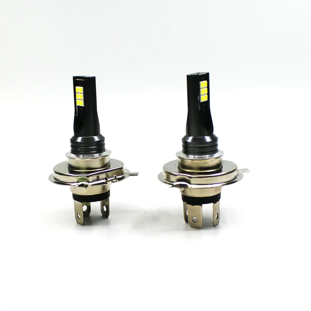 2 шт. Автомобильный светодиодный противотуманный фонарь H4 3030 12SMD головной светильник Светильник лампы светодиодный туман светильник лампочка