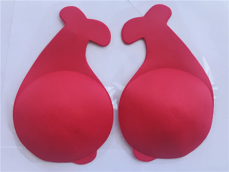 Dolphin Strapless Bra Invisible Adhesive Bra for Women Push Up Invisible Sticky Bra Backless Bra Bh Dropship - Цвет: Красный