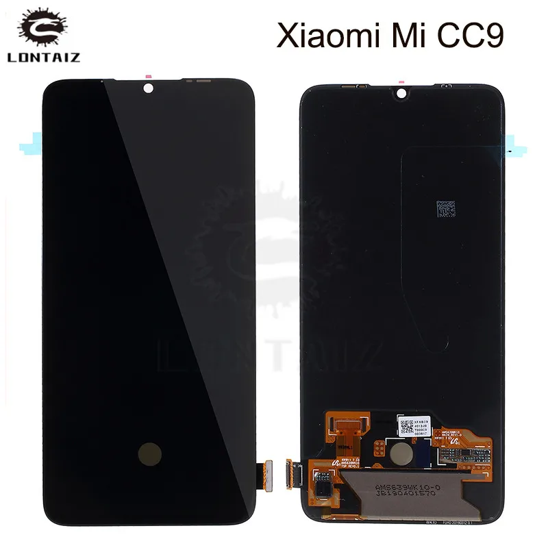 Супер AMOLED для Xiao mi CC9 lcd mi CC9 дисплей сенсорный экран замена дигитайзера части для Xiaomi mi cc9e lcd