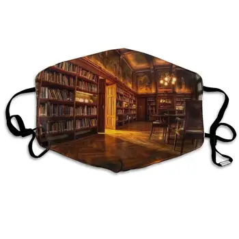 

Mouth Mask For Daily Dress Up, Library Anti-dust Mouth-Muffle, Washable Reusable Holiday Half Face Masks For Mens And Womens
