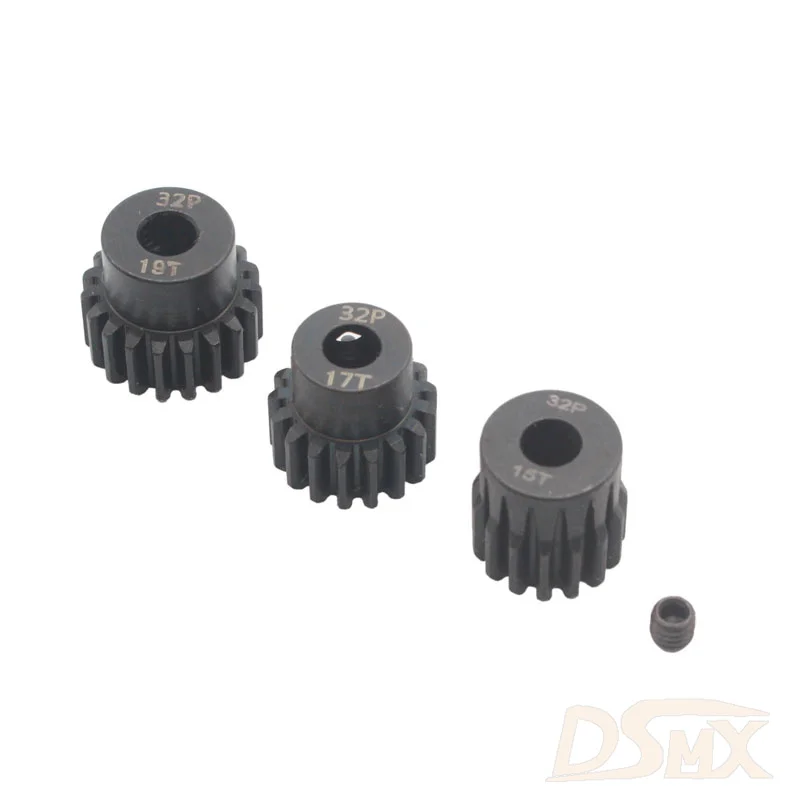 32p Steel Metal Spur Gear 54t / 15t 17t 19t Motor Pinion Gears For