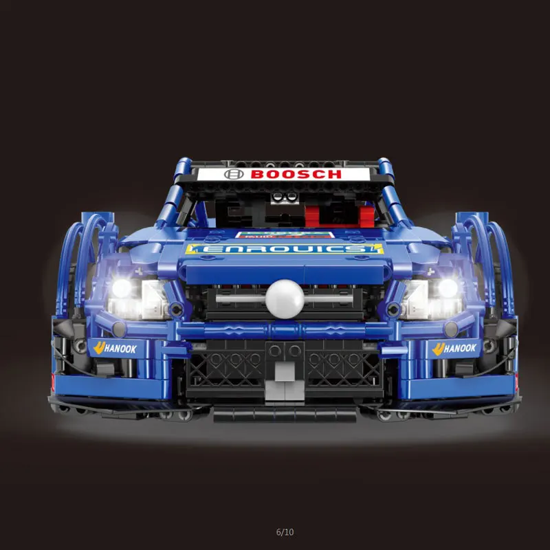 

2.4G Technic serices RC Sbrick buwizz bule super racing car MOC-6687 compatible with building blocks bricks toys gifts