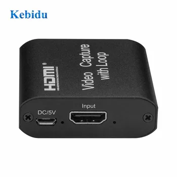

4K 1080p Capture Card HDMI to USB 3.0 Graphics Capture Card USB 3.0 Recorder Box Device for Live Streaming Video Recording