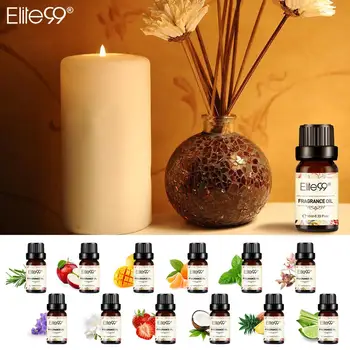 

Elite99 6pcs Gift Set Pure Fragrance Essential Oils 10ML Humidifier Aromatherapy Gardenia Camphor Parma Violet Oil Fresh Air