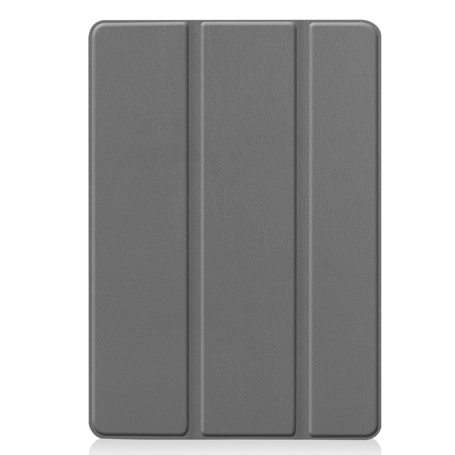 Роскошный Магнитный смарт-чехол для Apple iPad 10,2, чехол для iPad 10,2 дюймов, кожаный чехол-подставка для автоматического сна, Trifold Fundas - Цвет: Серый