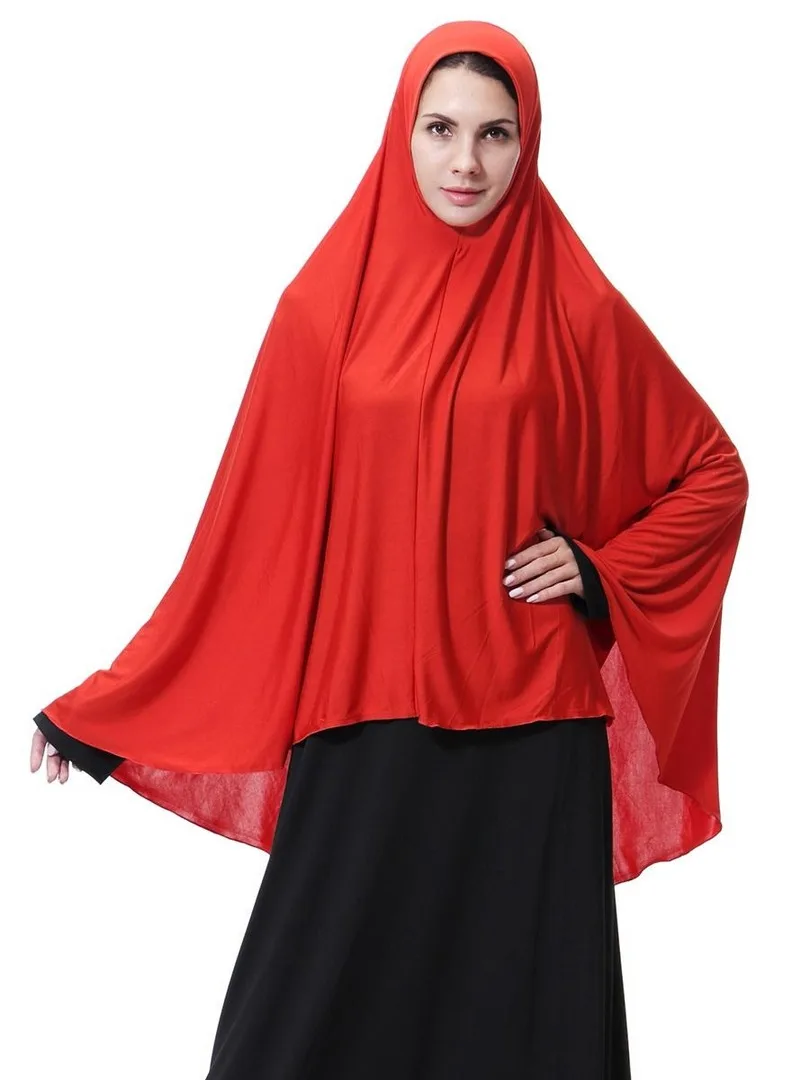 

Muslim Long Hijab Face Cover Arab Niqab Burqa Beanie Islamic Khimar Buckle Scarf Jilbab Prayer Clothes Scarf Abaya Ramadan New