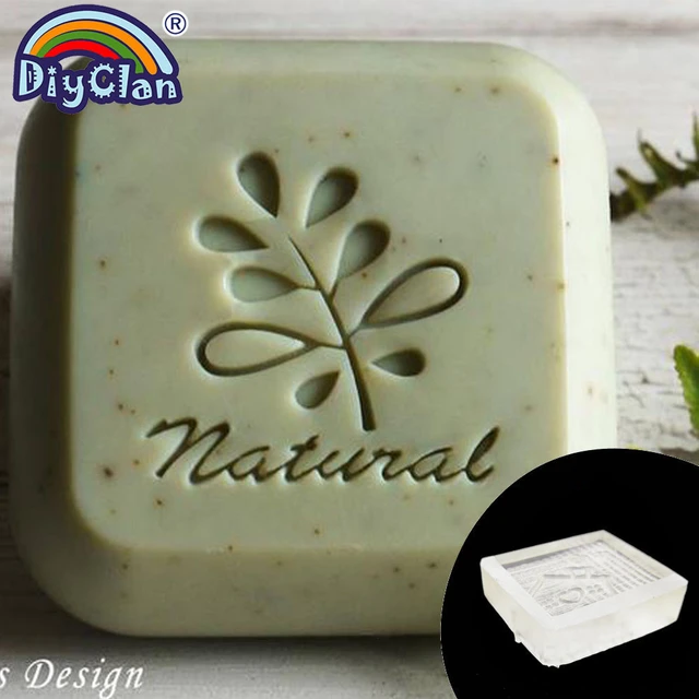 diy soap stamp pure natural homemade