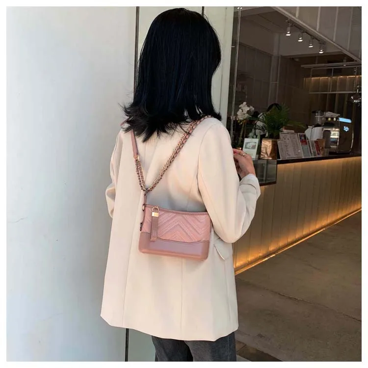 Женская сумка цепь новая известная модная сумка-мешок большой емкости брендовая сумка через плечо