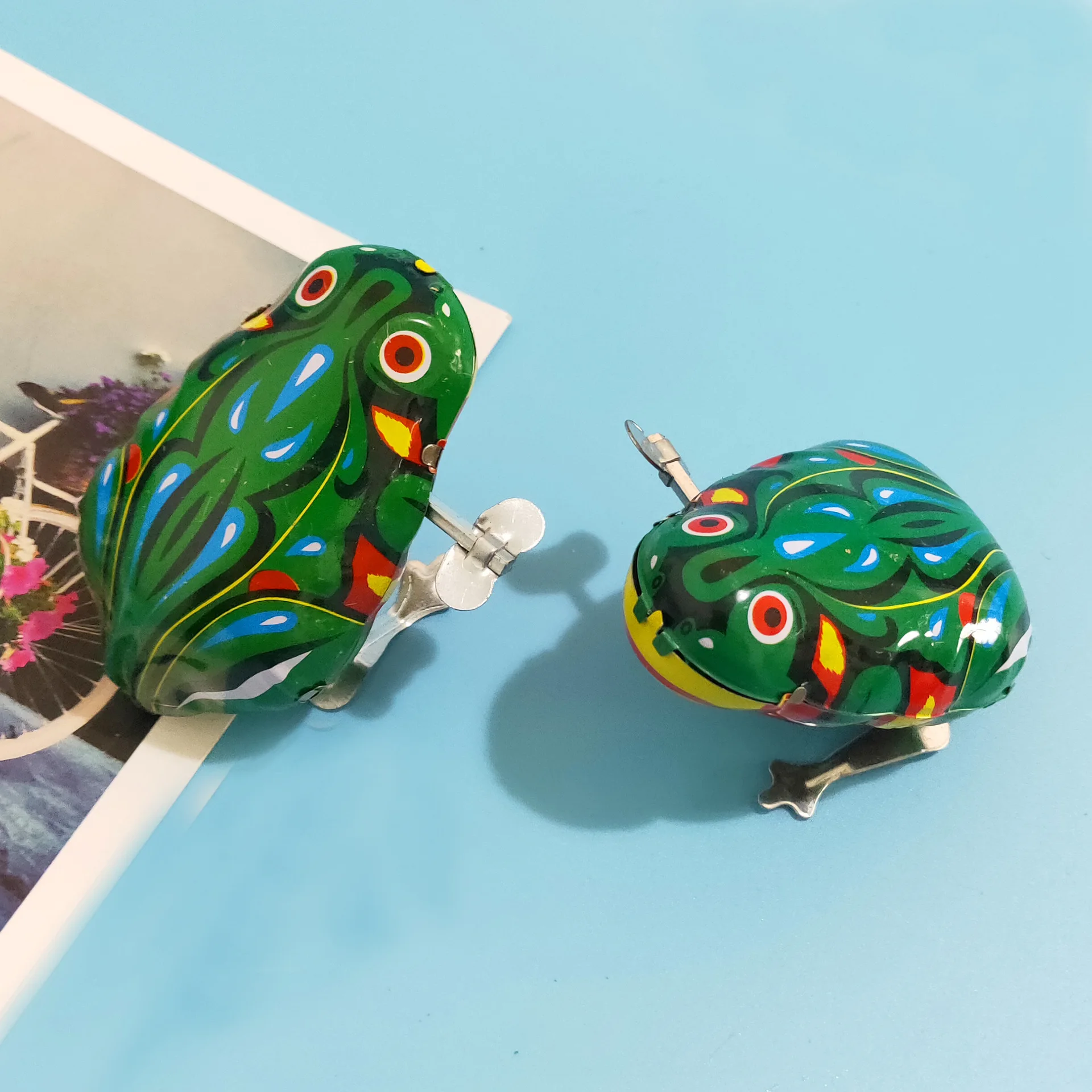 Algam лягушка прыгающая лягушка Весенняя детская игрушка Классическая 80 после горячей продажи игрушка стойло