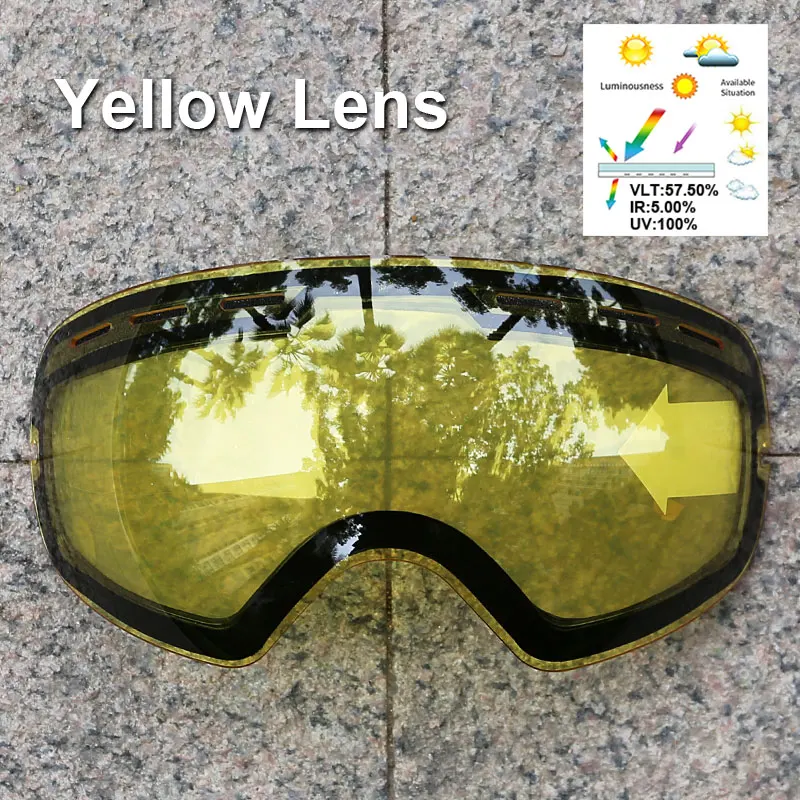 Color Goggles Night Skiing Ski Goggles Multiple Lenses Color Lens Ski Goggles Ski Aliexpress
