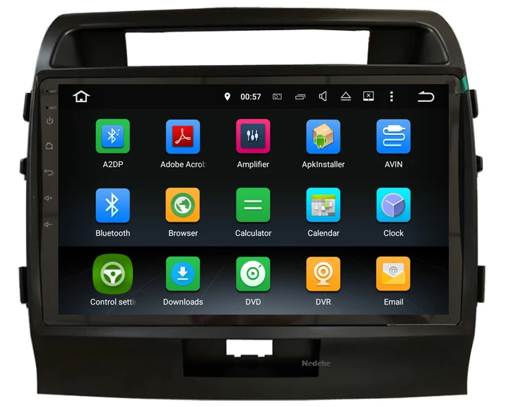 Восьмиядерный 4GBRAM+ 64 Гб rom Android 9,0 автомобильный DVD gps для Toyota Land Cruiser LC200 2007- головное устройство с Радио RDS карта