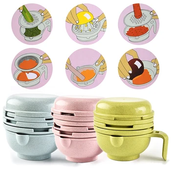 

Baby Food Supplement Grinding Bowl Manual Grinder Vegetable Masher Fruit Juicer Filter Baby Tableware Baby Feeding Tool