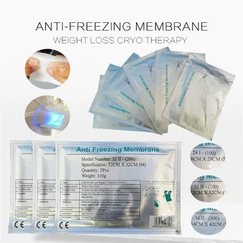 

3Pcs Package Dhl Free Anti Freeze Membrane Film Gel Pad Fat Cryo Cooling Weight Reduce Paper
