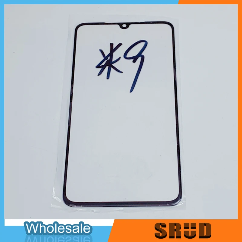 10Pcs Touch Screen Outer Glass With OCA Glue For Xiaomi 8 Lite Mi 9 SE Mi 9 Lite Front Outer Glass Panel Replacement