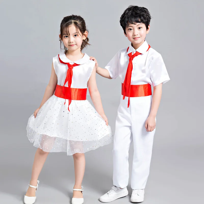 

Puffy Mesh Dress Girls CHILDREN'S DAY Children's Day Skirt Costume Unisex Dancing Dress Kindergarten Princess Skirt