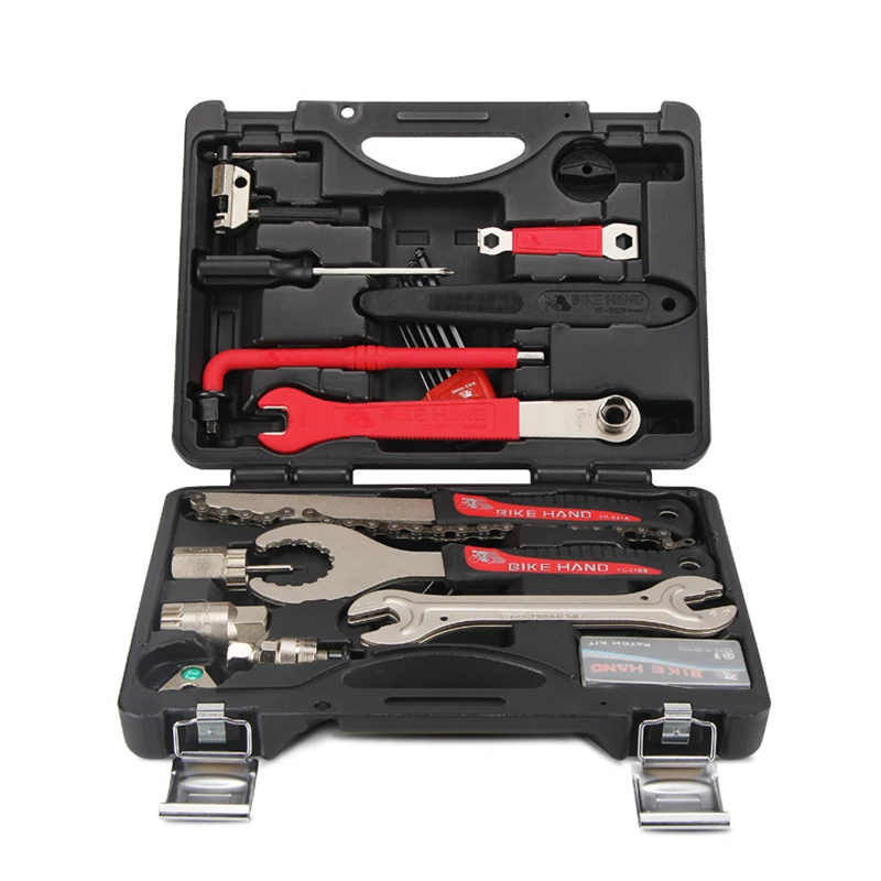 

1 Set Professional BIKEHAND Multi-function Repair Tool Kit Professional Bicycle Wrench Toolbox Tire Fixing
