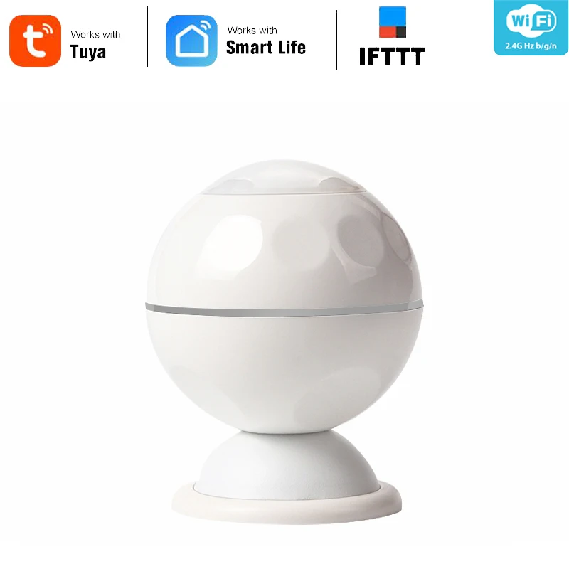 

Smart PIR Motion Sensor Wi-Fi Support Amazon Alexa,Goole Assistant,IFTTT,No Expensive Hub Required For Smart Home Automation