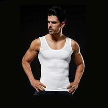 От производителя, бесшовный Модернизированный жилет NY027 для коррекции живота, мужской жилет для коррекции фигуры