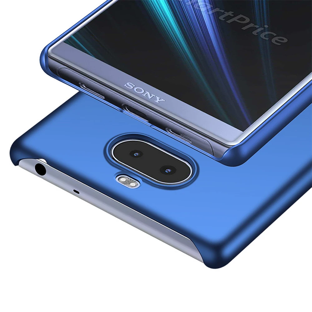 Чехол для sony Xperia 10 Plus, Роскошный Матовый Жесткий чехол из поликарбоната для XA3, ультра двойная Защитная крышка