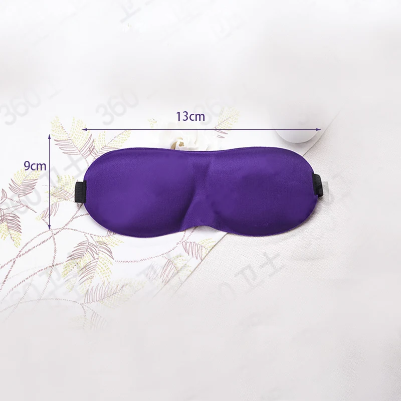 Черная 3D маска для сна, легкая мягкая Контурная маска для глаз для сна, ночной уход, массажер для дыхания, покрытие для глаз, регулируемый размер