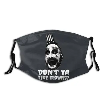 

You're A Reject Non-Disposable Face Mask Captain Spaulding Anti Haze Dustproof Mask Protection Cover Respirator Mouth Muffle