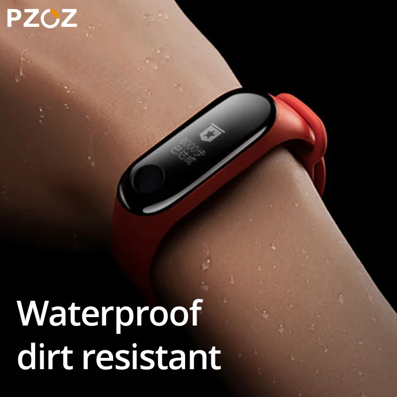 PZOZ протектор экрана для xiaomi mi band 2 3 4 наручный ремешок на замену силиконовый ремешок Смарт-часы протектор экрана мягкая пленка