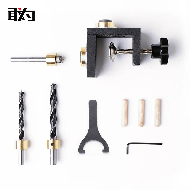 

Woodworking Three-in-One Punched Locator Log Tenon 08350-in-Woodworking Tools Flat-packed Furniture Punched Maker