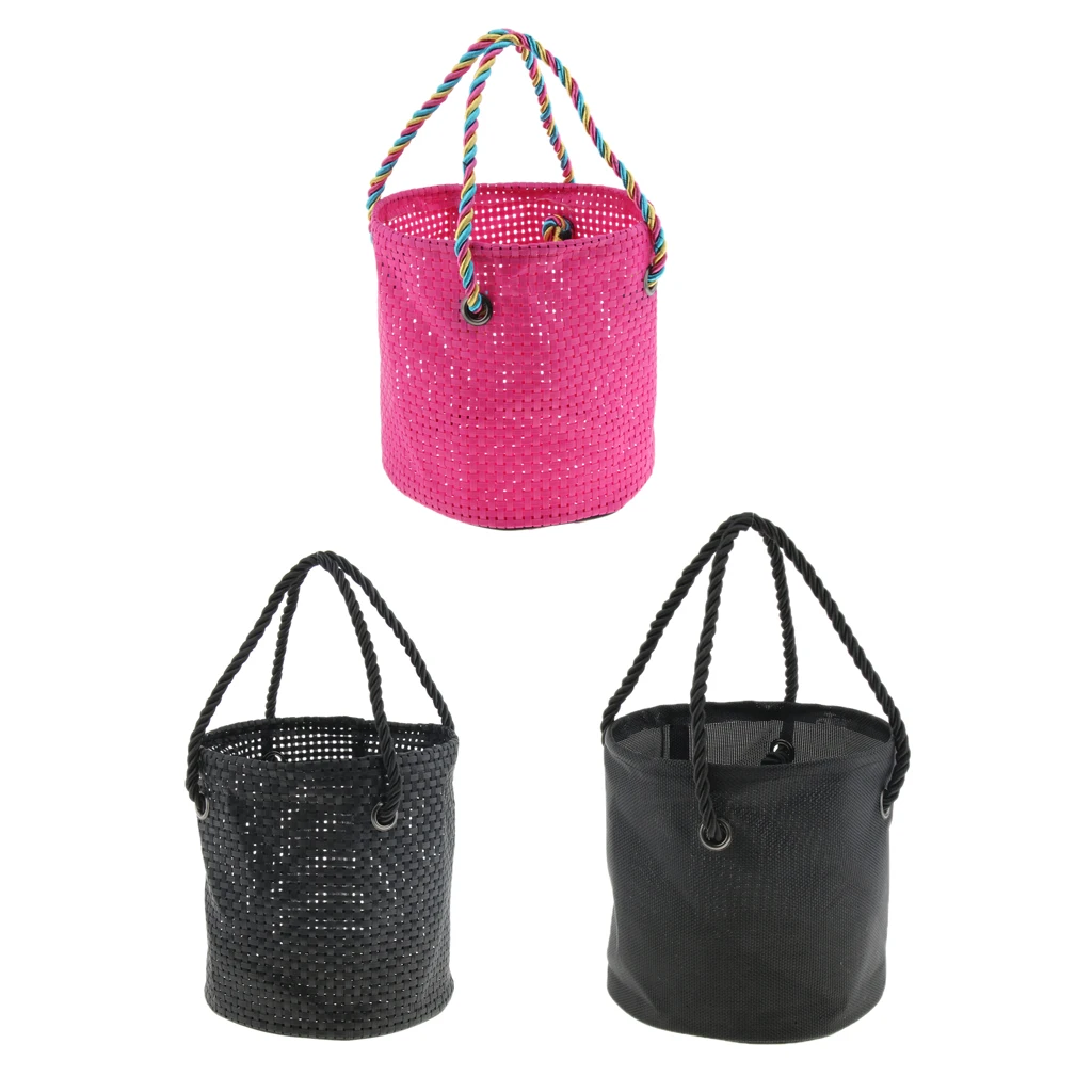 Bathing Basket Waterproof Washing Bag Portable Foldable Shower Storage Organizer Bath Baskets Space Saving Cosmetics Pouch