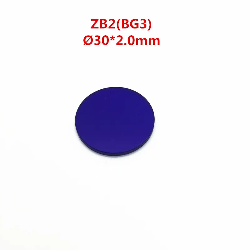 30*2 0 мм UV IR Pass фильтр ZB2 BG3 380 Dual Bandpass оптическое стекло|Оптические фильтры| |