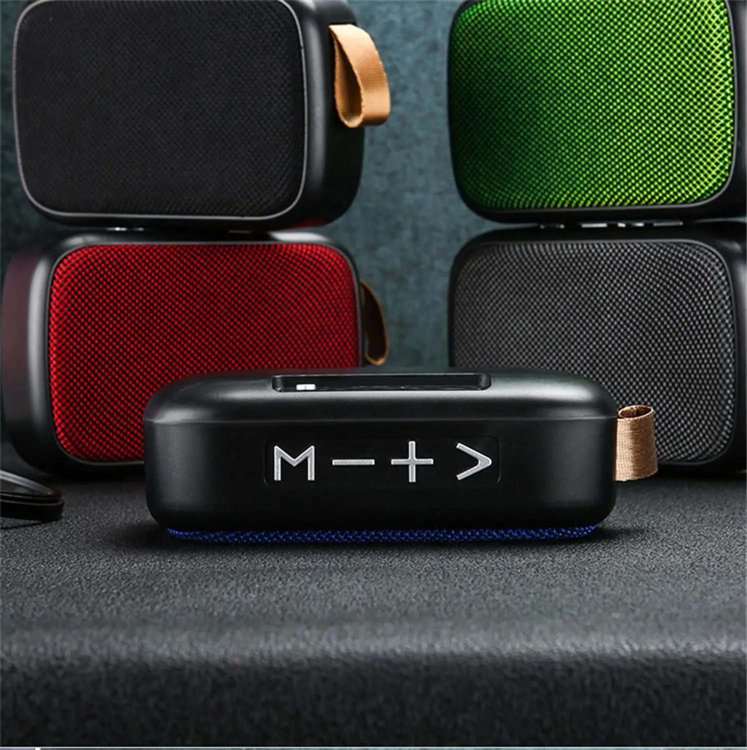 Беспроводная Bluetooth Колонка NATTHSWE Портативная колонка с SD картой и объемным
