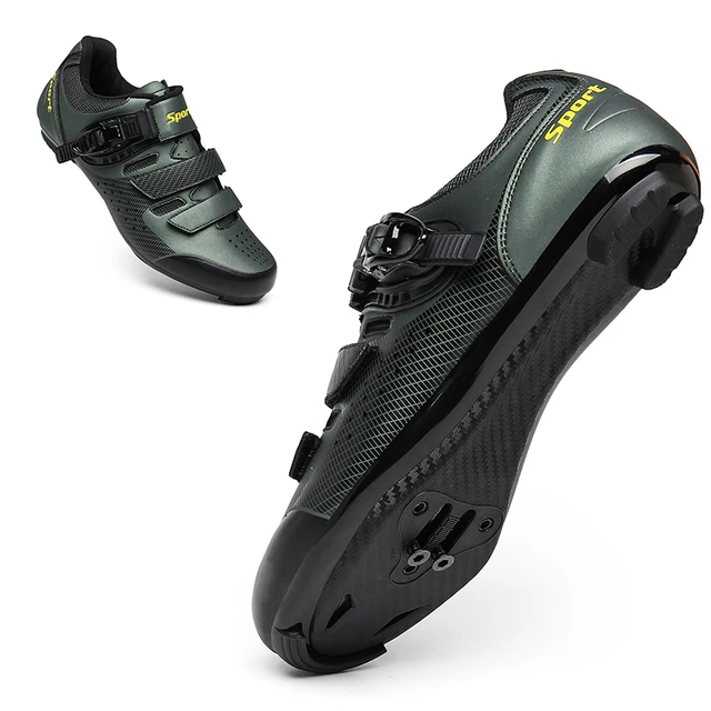 Mountain Bike Cycling Shoes Mtb Spd Cycle Shoe Men Spinning Bicycle Trainers Women Triathlon Route Footwear Road Biking Sneakers see pictures