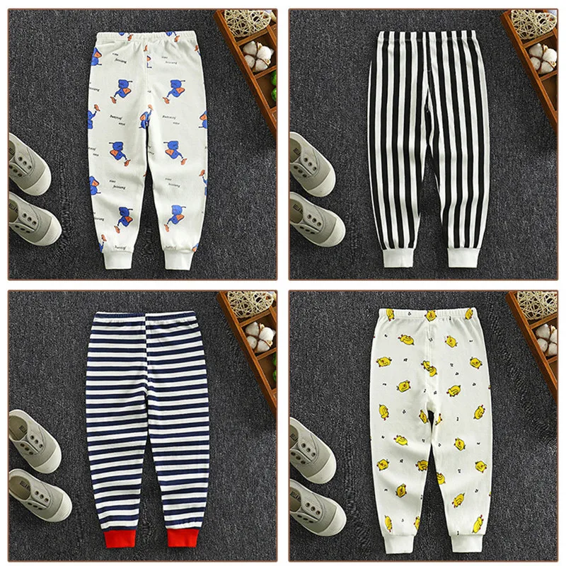 Весенне-осенняя одежда для малышей; Штаны для маленьких мальчиков и девочек; мягкие детские брюки из хлопка; длинные штаны-шаровары для новорожденных; леггинсы для малышей