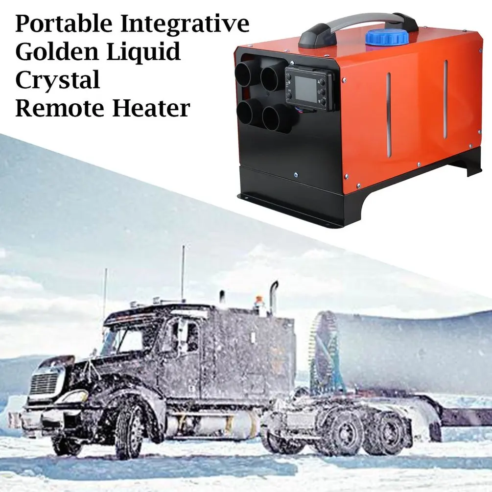 Portable All-In-One Lcd Remote Control Heater Parking Fuel Air Heater Parking Fuel Heater Car Truck Diesel Heater Air Heater