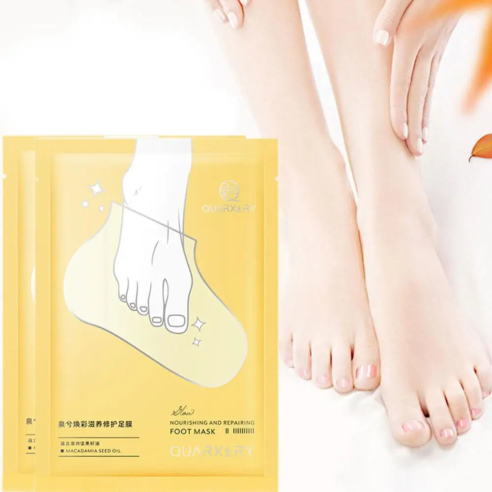 Aloe Foot Mask Peeling Repair Socks for Legs Remove Dead Skin Moisturizing Smooth Fruit Acid Exfoliating Patch | Красота и здоровье