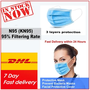 

DHL 100Pcs masque Medical-Disposable mask kn95mask n95mask womens skirts 2020 skirts womens midi trendy skirts women