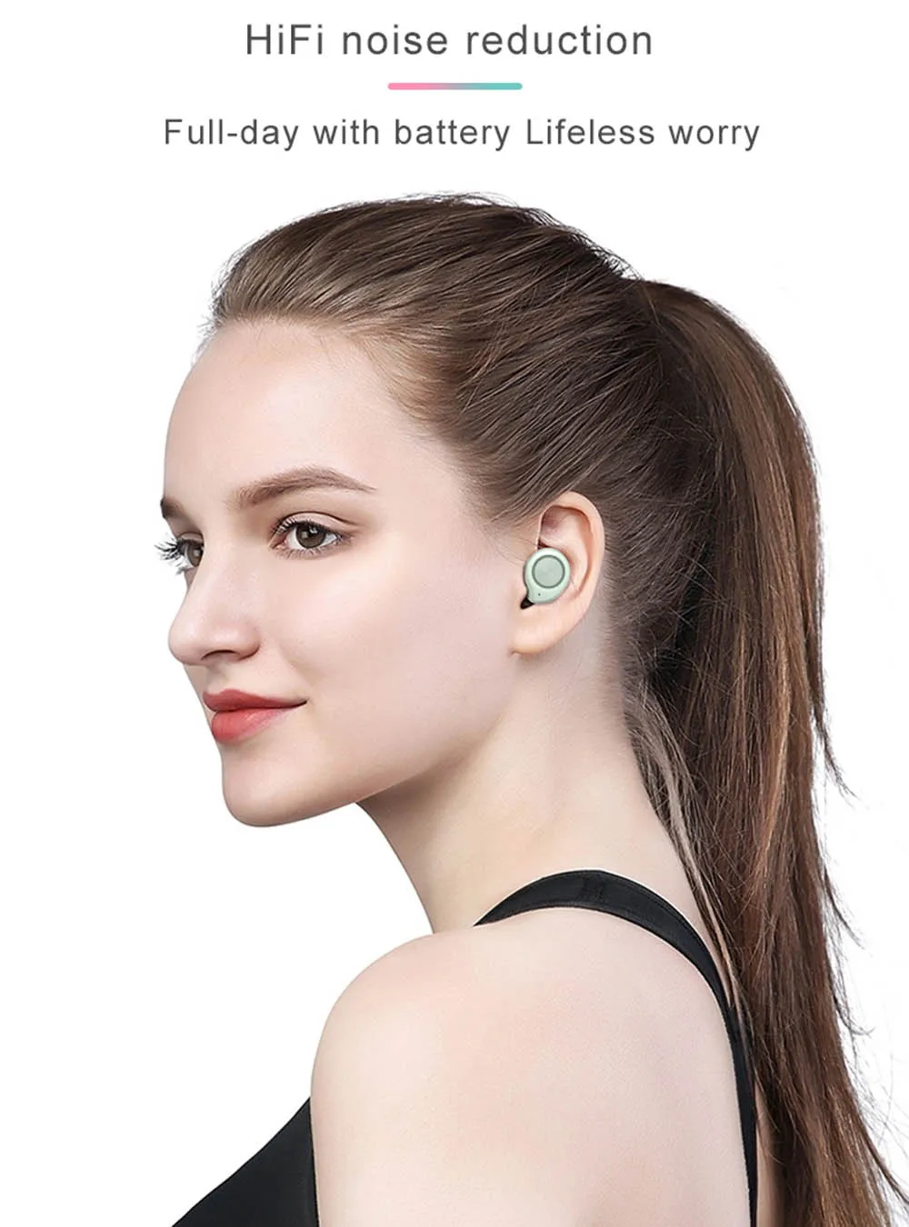 TW60 TWS наушники Bluetooth 5,0 беспроводные наушники HIFI Звук спортивные наушники стерео гарнитура для телефона