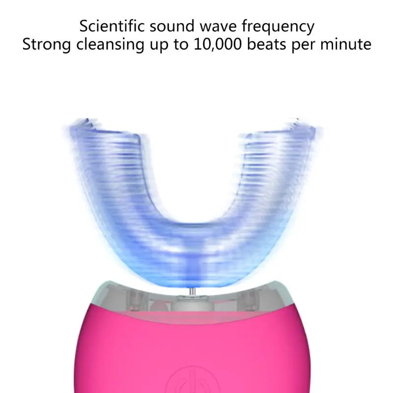 Стиль любви Автоматическая дезинфекция U Таймер в форме повара ультра Соник кремния водонепроницаемая электрическая зубная щетка Беспроводная перезаряжаемая 3 режима