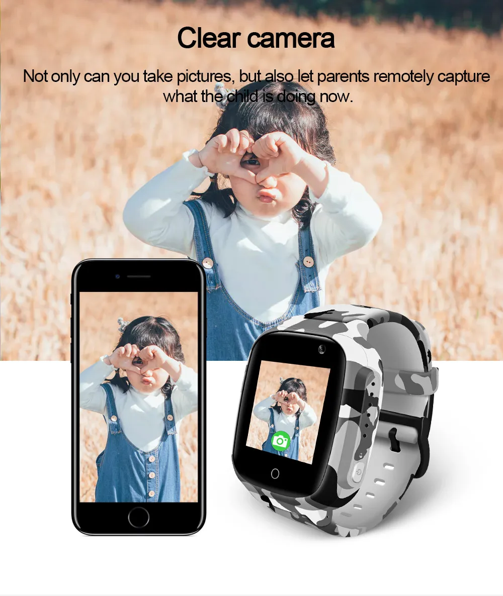 LEMFO, Детские умные часы LEC2, gps, позиционирование, SOS, один щелчок, звонок, 600 мА/ч, детские часы с дистанционным монитором, IP67, умные часы для детей