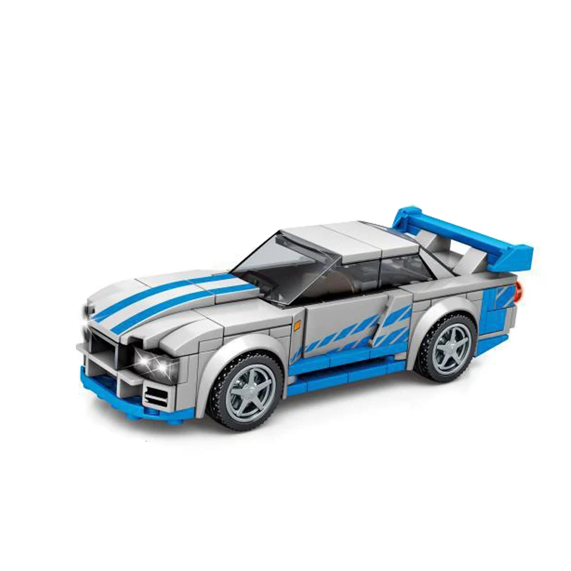 Sembo скоростные чемпионы Супер гоночный автомобиль гоночная модель строительные
