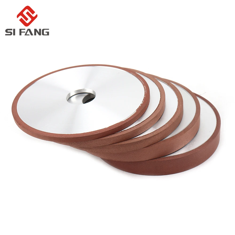 150mm Parallel Diamond Grinding Wheel Grinding Disc for Tungsten Steel Milling Cutter Tool Grit 150-400 Thickness 6-25mm