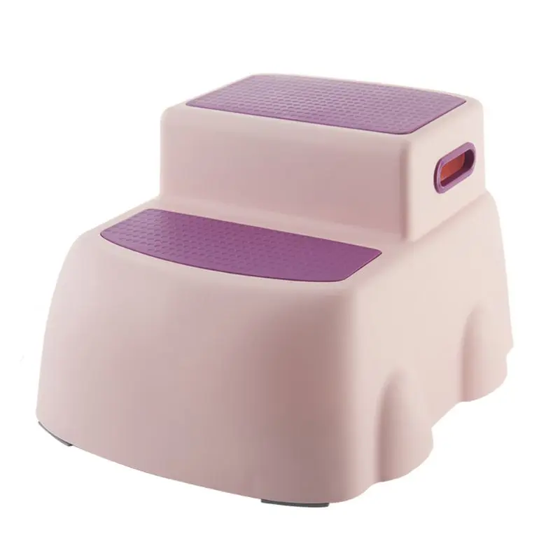 

Children's double height step stool, toddler's stool, suitable for potty training in the bathroom 50PB