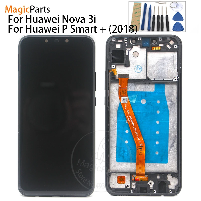 

6.3" Original for Huawei Nova 3i LCD Display Touch Screen Digitizer Assembly LCD Display for Huawei P Smart Plus Repair Parts