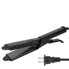 Выпрямитель для волос паровой плоский утюг с четырьмя зубцами выпрямление волос турмалин керамический Профессиональный Выпрямитель для волос инструмент для укладки