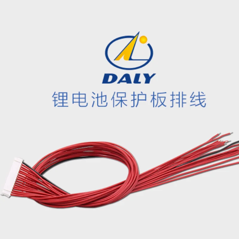 Плата защиты литиевой батареи DALY кабель BMS подходит для 3S 4s 6s 7S 8s 10s 12s13S 14S15S 1 6S 17S 20S