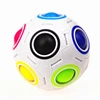 Yongjun Creative Magic Cube Speed Rainbow Puzzles Ball Football cubo magico Educational Learning Toys for Children Kids Toys boy 2