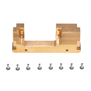 

Brass Servo Mount Front Bumper Frame Rail Mount Base for 1/10 Scale RC Car KM2 KM3 KM4