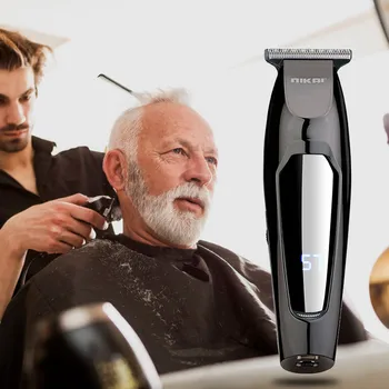 

Electric Hair Clippers Usb Electric Hair Clipper Shaver Lcd Display Cordless Haircut Machine Set Clippers Cordless Hairdresse