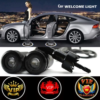 

2 X volkrays Car Door Light Laser Welcome Ghost Shadow Projector VIP Logo Light for Bmw Audi Polo Vw Skoda Ford Focus Lada Opel